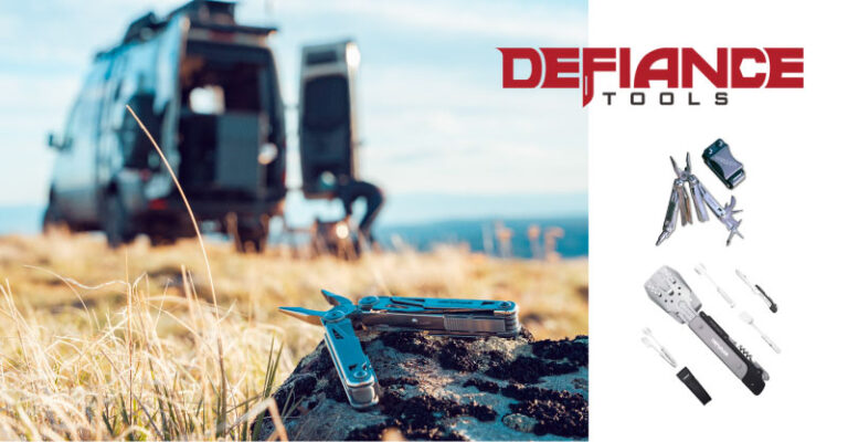 Defiance tools. Perfect tools for van life.