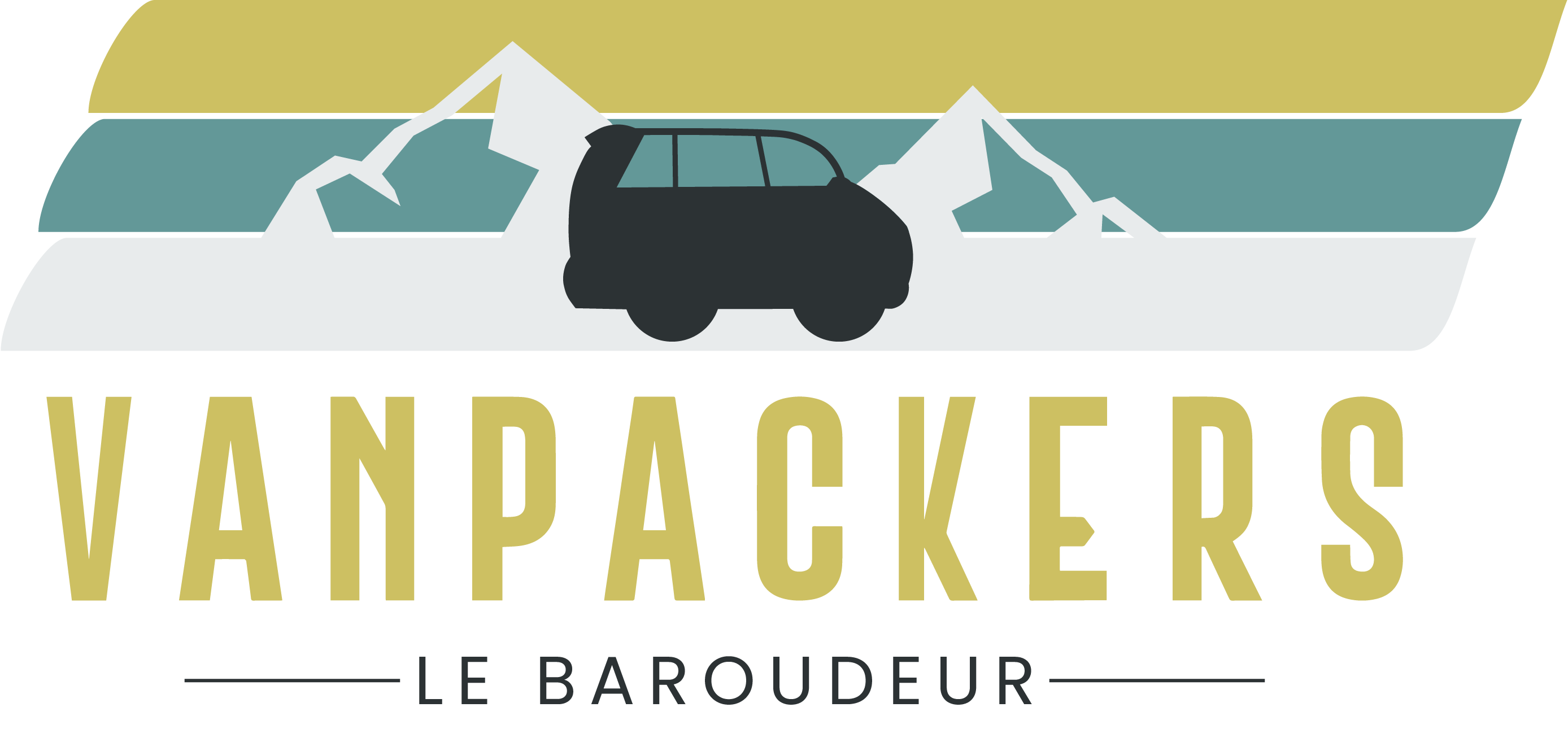 Logo Avec Texte + Baroudeur + Van Noir